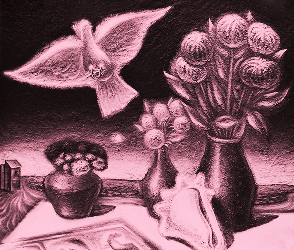 «Світло вітража». 1986. Полотно, олія